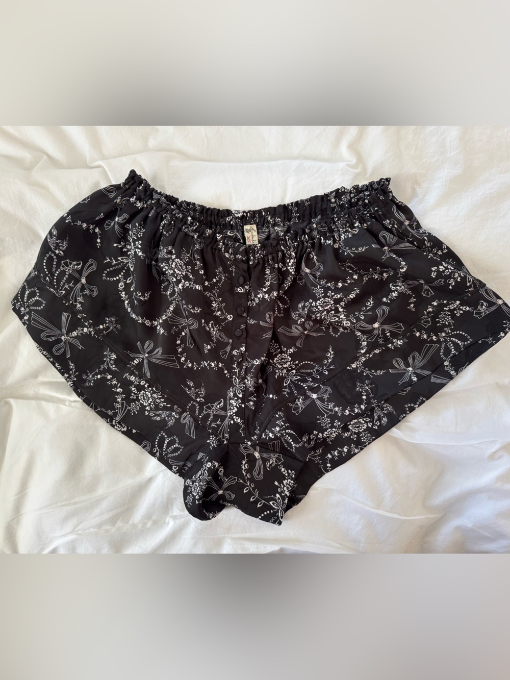 Free People Intimately Lounge Satin Short